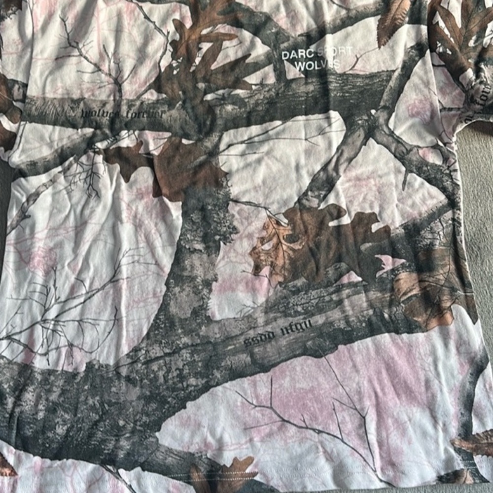 Darc Sport Pink and Brown Camo Short-Sleeve Tee